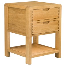 Ercol Bosco 2 Drawer Bedside Cabinet Ercol Bosco 2 Drawer Bedside Cabinet