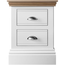 New England Bedroom 2 Drawer Bedside New England Bedroom 2 Drawer Bedside