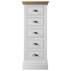 New England Bedroom 5 Drawer Narrow Chest New England Bedroom 5 Drawer Narrow Chest