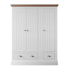 New England Bedroom Small 2 Drawer Triple Wardrobe New England Bedroom Small 2 Drawer Triple Wardrobe