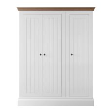 New England Bedroom Small Triple Wardrobe New England Bedroom Small Triple Wardrobe
