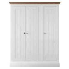 New England Bedroom Large Triple Wardrobe New England Bedroom Large Triple Wardrobe