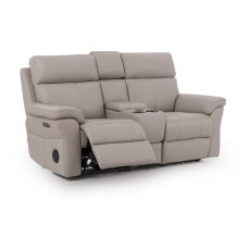 La-Z-Boy Dixie Power 2 Seater Sofa with Head Tilt, Lumbar and Console