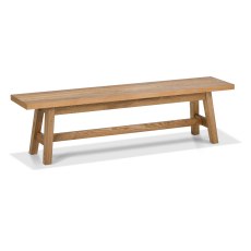 Camden Rustic Oak Small Bench Camden Rustic Oak Small Bench