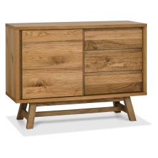 Camden Rustic Oak Narrow Sideboard Camden Rustic Oak Narrow Sideboard