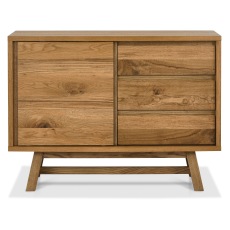 Camden Rustic Oak Narrow Sideboard Camden Rustic Oak Narrow Sideboard