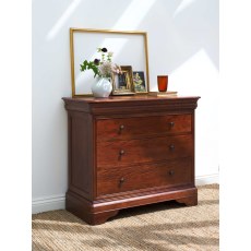 Antoinette 3 Drawer Wide Chest Antoinette 3 Drawer Wide Chest