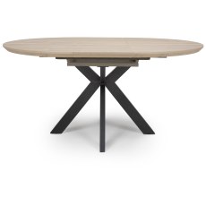 Manhattan Extending 120-160cm Round Dining Table in Oak Manhattan Extending 120-160cm Round Dining Table in Oak