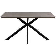 Manhattan 140cm Rectangular Table in Grey Manhattan 140cm Rectangular Table in Grey