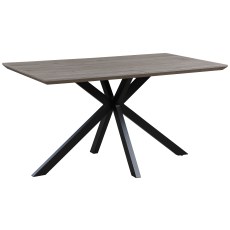 Manhattan 140cm Rectangular Table in Grey Manhattan 140cm Rectangular Table in Grey