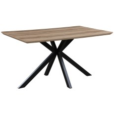 Manhattan 140cm Rectangular Table in Oak Manhattan 140cm Rectangular Table in Oak