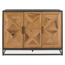 Indus Rustic Oak Narrow Sideboard Indus Rustic Oak Narrow Sideboard