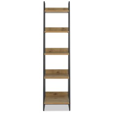 Indus Rustic Oak Narrow Open Display Unit Indus Rustic Oak Narrow Open Display Unit