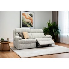 G Plan Hardy Fabric 3 Seater Power Recliner with Headrest and Lumbar G Plan Hardy Fabric 3 Seater Power Recliner with Headrest and Lumbar