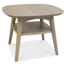 Dansk Scandi Oak Lamp Table With Shelf Dansk Scandi Oak Lamp Table With Shelf