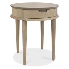 Dansk Scandi Oak Lamp Table With Drawer Dansk Scandi Oak Lamp Table With Drawer