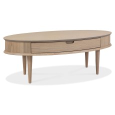 Dansk Scandi Oak Coffee Table With Drawer Dansk Scandi Oak Coffee Table With Drawer