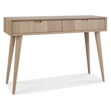 Dansk Scandi Oak Console Table With Drawers Dansk Scandi Oak Console Table With Drawers
