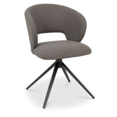 Stella 360 Self Returning Swivel Chair - Grey Boucle Fabric (Single) Stella 360 Self Returning Swivel Chair - Grey Boucle Fabric (Single)