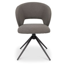 Stella 360 Self Returning Swivel Chair - Grey Boucle Fabric (Single) Stella 360 Self Returning Swivel Chair - Grey Boucle Fabric (Single)