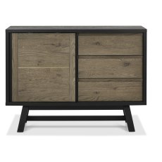 Camden Weathered Oak & Peppercorn Narrow Sideboard Camden Weathered Oak & Peppercorn Narrow Sideboard