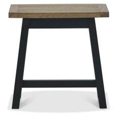 Camden Weathered Oak & Peppercorn Side Table Camden Weathered Oak & Peppercorn Side Table