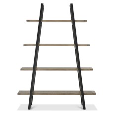 Camden Weathered Oak & Peppercorn Open Display Unit Camden Weathered Oak & Peppercorn Open Display Unit