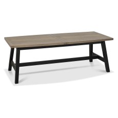 Camden Weathered Oak & Peppercorn 6-8 Extending Dining Table Camden Weathered Oak & Peppercorn 6-8 Extending Dining Table
