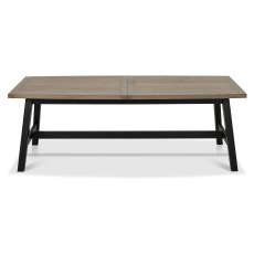 Camden Weathered Oak & Peppercorn 6-8 Extending Dining Table Camden Weathered Oak & Peppercorn 6-8 Extending Dining Table
