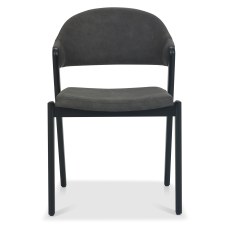 Camden Peppercorn Upholstered Chair - Dark Grey (Pair) Camden Peppercorn Upholstered Chair - Dark Grey (Pair)