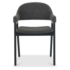 Camden Peppercorn Upholstered Armchair - Dark Grey (Pair) Camden Peppercorn Upholstered Armchair - Dark Grey (Pair)