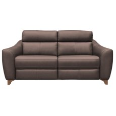 G Plan Monza Leather 3 Seater Sofa with Wooden Feet G Plan Monza Leather 3 Seater Sofa with Wooden Feet