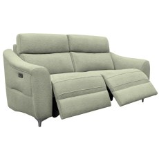 G Plan Monza Fabric 3 Seater Power Recliner with Metal Feet G Plan Monza Fabric 3 Seater Power Recliner with Metal Feet