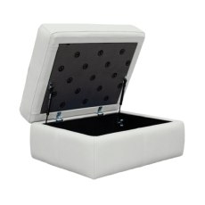 G Plan Seattle Leather Storage Footstool G Plan Seattle Leather Storage Footstool