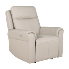 Russo Electric Recliner Chair - Stone Russo Electric Recliner Chair - Stone