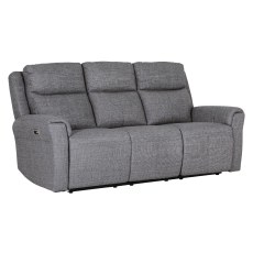 Russo 3 Seater Electric Recliner - Charcoal Russo 3 Seater Electric Recliner - Charcoal