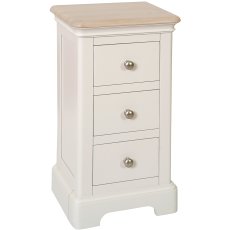 Ludlow Painted 3 Drawer Compact Bedside Ludlow Painted 3 Drawer Compact Bedside