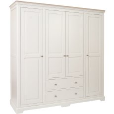 Ludlow Painted Quad Wardrobe Ludlow Painted Quad Wardrobe