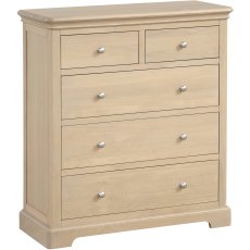 Ludlow Oak 2 Over 3 Drawer Chest Ludlow Oak 2 Over 3 Drawer Chest