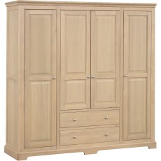 Ludlow Oak Quad Wardrobe Ludlow Oak Quad Wardrobe