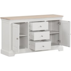 Ludlow Painted 2 Door 3 Drawer Sideboard Ludlow Painted 2 Door 3 Drawer Sideboard