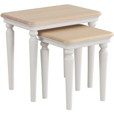 Ludlow Painted Nest of 2 Tables Ludlow Painted Nest of 2 Tables