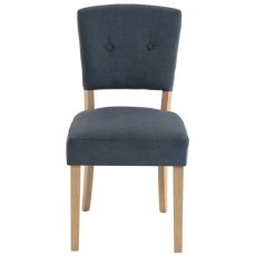 Ludlow Painted Oxford Dining Chair in Slate (Pair) Ludlow Painted Oxford Dining Chair in Slate (Pair)