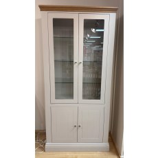 Hill & Hunter New England Deep 4 Door Half Glazed Display Cabinet Hill & Hunter New England Deep 4 Door Half Glazed Display Cabinet