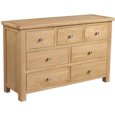 Dodford Oak 3 Over 4 Drawer Chest Dodford Oak 3 Over 4 Drawer Chest