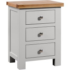 Dodford Painted 3 Drawer Bedside Dodford Painted 3 Drawer Bedside