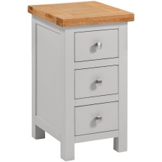 Dodford Painted 3 Drawer Compact Bedside Dodford Painted 3 Drawer Compact Bedside