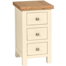 Dodford Painted 3 Drawer Compact Bedside Dodford Painted 3 Drawer Compact Bedside