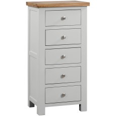 Dodford Painted 5 Drawer Wellington Chest Dodford Painted 5 Drawer Wellington Chest