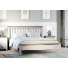 Dodford Painted Low Foot End Bed Dodford Painted Low Foot End Bed